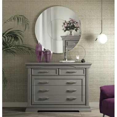 MILANO Włoska Komoda 5 szuflad 130 x 94 x 53cm / 92117