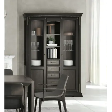 MILANO Włoska witryna szklana 149 x 214 x 42cm / 9205