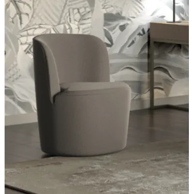 MILANO Włoski fotel tapicerowany kolor CRISS 402 89 x 76 x 77cm / 92150