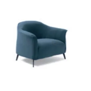 MILANO Włoski fotel tapicerowany kolor CRISS 402 89 x 76 x 77cm / 92150