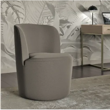 MILANO Włoski fotel tapicerowany kolor DISK 13  77 x 79 x 85cm / 92151