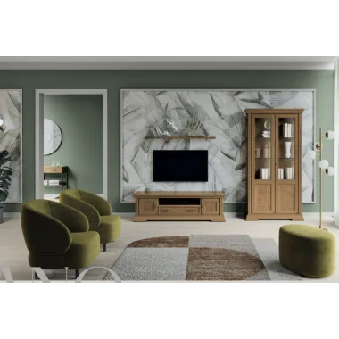 MILANO Włoski fotel tapicerowany kolor DISK 13  77 x 79 x 85cm / 92151