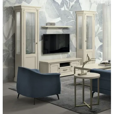 MILANO Włoska Szafka RTV kolor PM8B 140 x 51 x 52cm / 9246