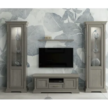 MILANO Włoska Szafka RTV kolor PM7B 176 x 51 x 52cm / 9247