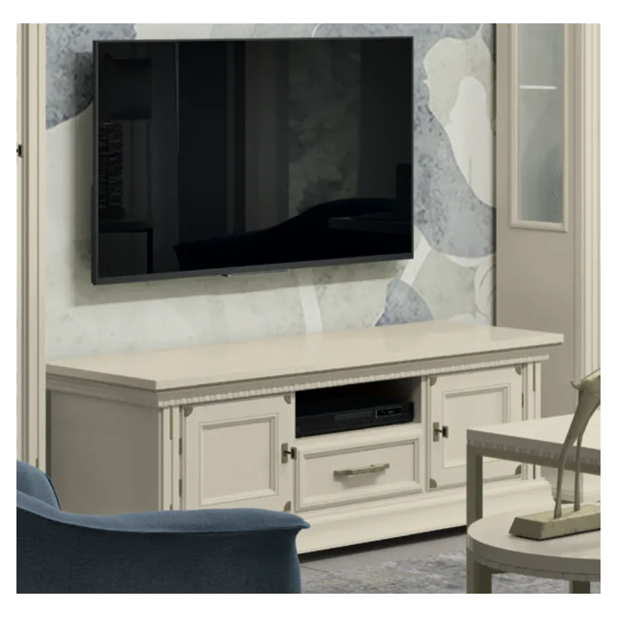 MILANO Włoska Szafka RTV kolor PM3B 140 x 51 x 52cm / 9246