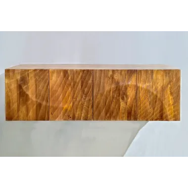 Invicta Szafka RTV wisząca SCORPION 3D mango 180 x 58 x 38cm / 46647