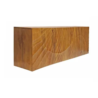 Invicta Szafka RTV wisząca SCORPION 3D mango 180 x 58 x 38cm / 46647