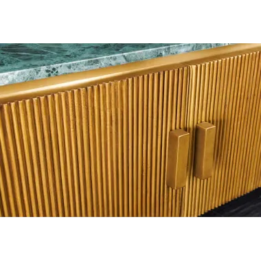 Invicta Szafka RTV VENEZIANO zielony marmur 200cm / 44534