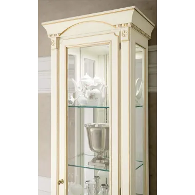 PALAZZO DUCALE ECRU Włoska komoda 4 drzwiowa 205.5 x 94 x 52.5cm / 71BO06