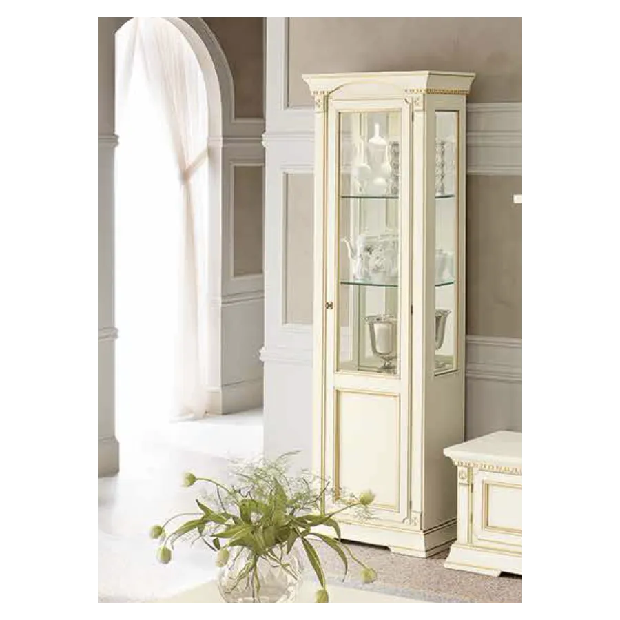 PALAZZO DUCALE ECRU Włoska komoda 2 drzwiowa 114 x 94 x 52.5cm / 71BO04