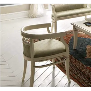 PALAZZO DUCALE ECRU Włoski Stół rozkładany Ø 110-148 x 76cm / 71BO54