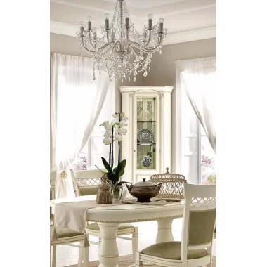 PALAZZO DUCALE ECRU Włoski Stół rozkładany 140-230 x 76 x 85cm / 71BO53