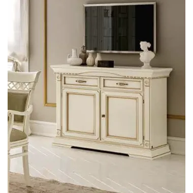 PALAZZO DUCALE ECRU Włoskie biurko Junior 118 x 78 x 61cm / 71BO04SR