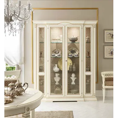 PALAZZO DUCALE ECRU Włoskie biurko Junior 118 x 78 x 61cm / 71BO04SR