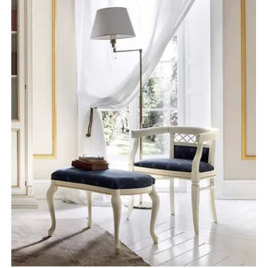 PALAZZO DUCALE ECRU Włoskie biurko Junior 118 x 78 x 61cm / 71BO04SR