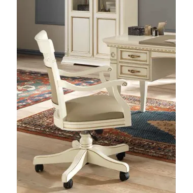 PALAZZO DUCALE ECRU Włoskie biurko Junior 118 x 78 x 61cm / 71BO04SR