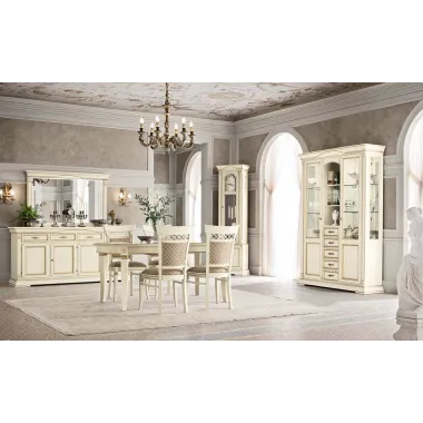 PALAZZO DUCALE ECRU Włoskie biurko 147 x 78 x 65cm / 71BO03SR