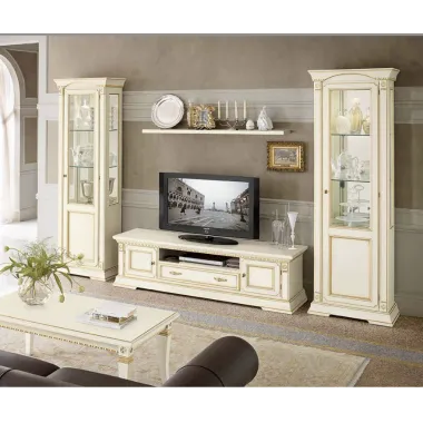 PALAZZO DUCALE ECRU Włoskie biurko 147 x 78 x 65cm / 71BO03SR