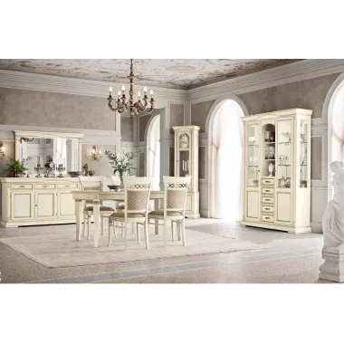 PALAZZO DUCALE ECRU Włoskie biurko 147 x 78 x 65cm / 71BO03SR