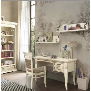 PALAZZO DUCALE ECRU Włoskie biurko 147 x 78 x 65cm / 71BO03SR