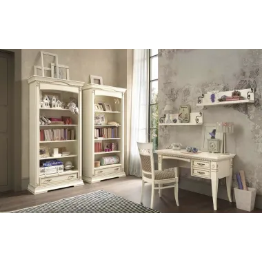 PALAZZO DUCALE ECRU Włoskie biurko 147 x 78 x 65cm / 71BO03SR