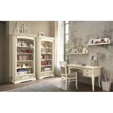 PALAZZO DUCALE ECRU Włoskie biurko 147 x 78 x 65cm / 71BO03SR