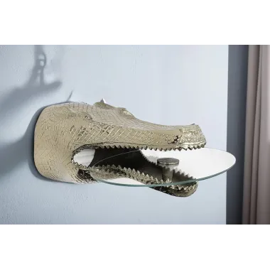 Invicta Stolik kawowy WILDLIFE CROCODILE 60cm / 44843