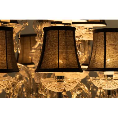 Invicta żyrandol czarny 15 cm / 44803