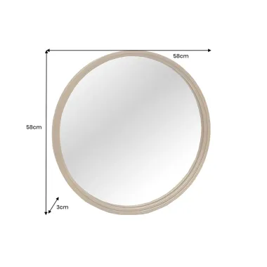 Invicta  Lustro ścienne PORTRET 60cm / 46096