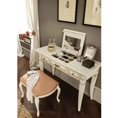 PALAZZO DUCALE ECRU Włoskie Łóżko tapicerowane wezgłowie eco skóra niski podnóżek 180 x 200cm / 71BO35LT