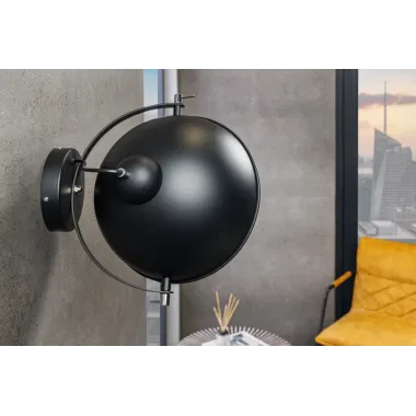 Invicta Kinkiet STUDIO czarno-złoty 38cm / 35124