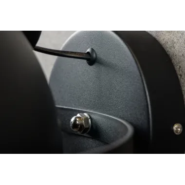 Invicta Kinkiet STUDIO czarno-złoty 38cm / 35124