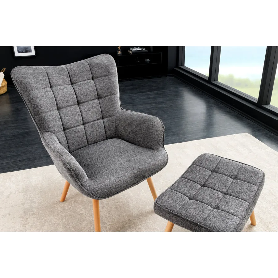 Invicta Fotel SCANDINAVIA z podłokietnikami 73cm / 44023