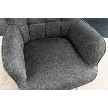 Invicta Fotel SCANDINAVIA z podłokietnikami 73cm / 44023