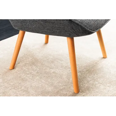 Invicta Fotel SCANDINAVIA z podłokietnikami 73cm / 44023