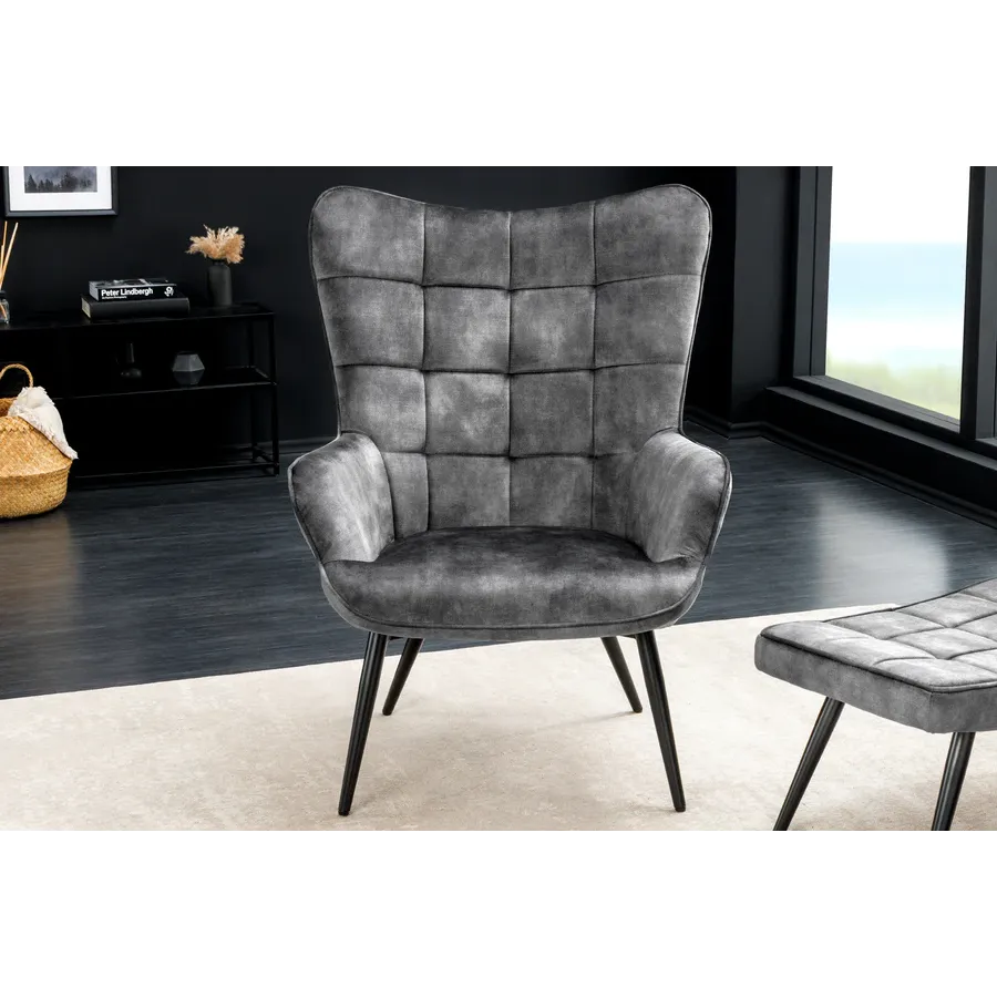 Invicta Fotel SCANDINAVIA z podłokietnikami 73cm / 44020