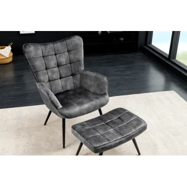 Invicta Fotel SCANDINAVIA z podłokietnikami 73cm / 44020