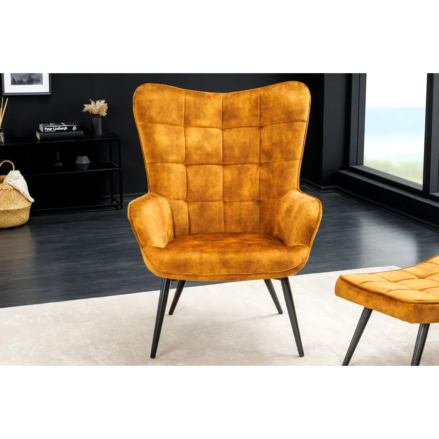 Invicta Fotel SCANDINAVIA z podłokietnikami 73cm /  44019