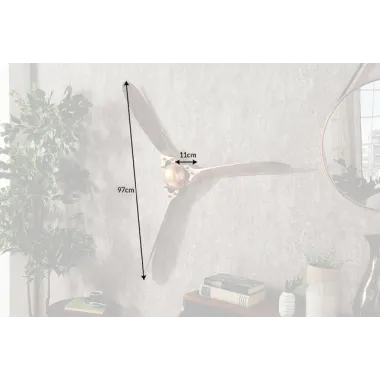 Invicta Dekoracja ścienna śmigło ŚRUBA 97cm / 39537