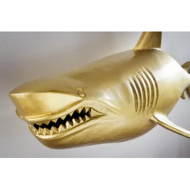 Invicta Dekoracja ścienna HAI LEWA STRONA 105cm złota / 43045