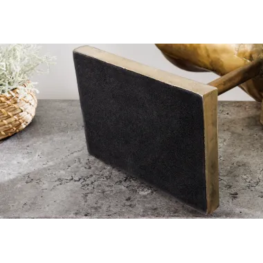 Invicta Dekoracja ścienna WAL-WIELORYB 70cm złota / 43036