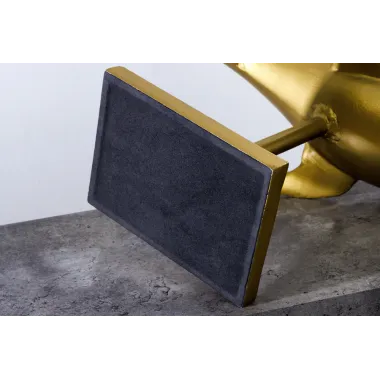 Invicta Dekoracja rzeźba HAI 68cm złota / 42988