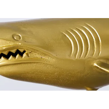 Invicta Dekoracja rzeźba HAI 100cm złota / 42986