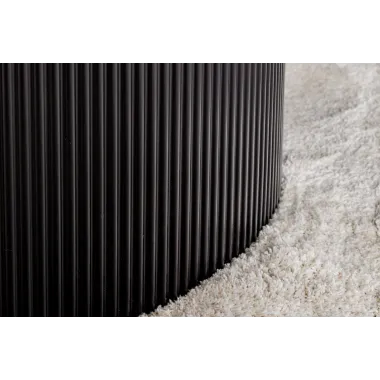 Invicta Stół UNIQUE okrągły ceramiczny szary marmurowy blat 120cm / 46382