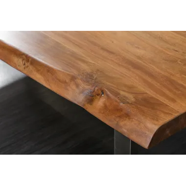 Invicta MAMMUT Stół do jadalni akacja blat 60mm brązowy 240cm / 40310