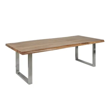 Invicta MAMMUT Stół do jadalni akacja blat 60mm brązowy 240cm / 40310