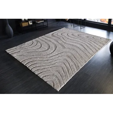 Invicta Dywan WAVE szary 170x240cm / 43130