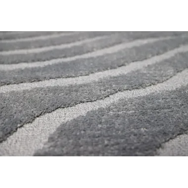 Invicta Dywan WAVE szary 170x240cm / 43130