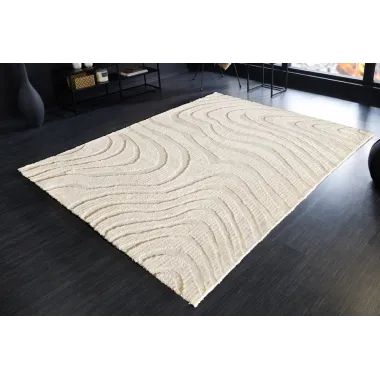 Invicta Dywan WAVE szary 170x240cm / 43129