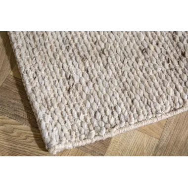 Invicta Dywan WOOL srebrno-szary 350x240cm / 41718